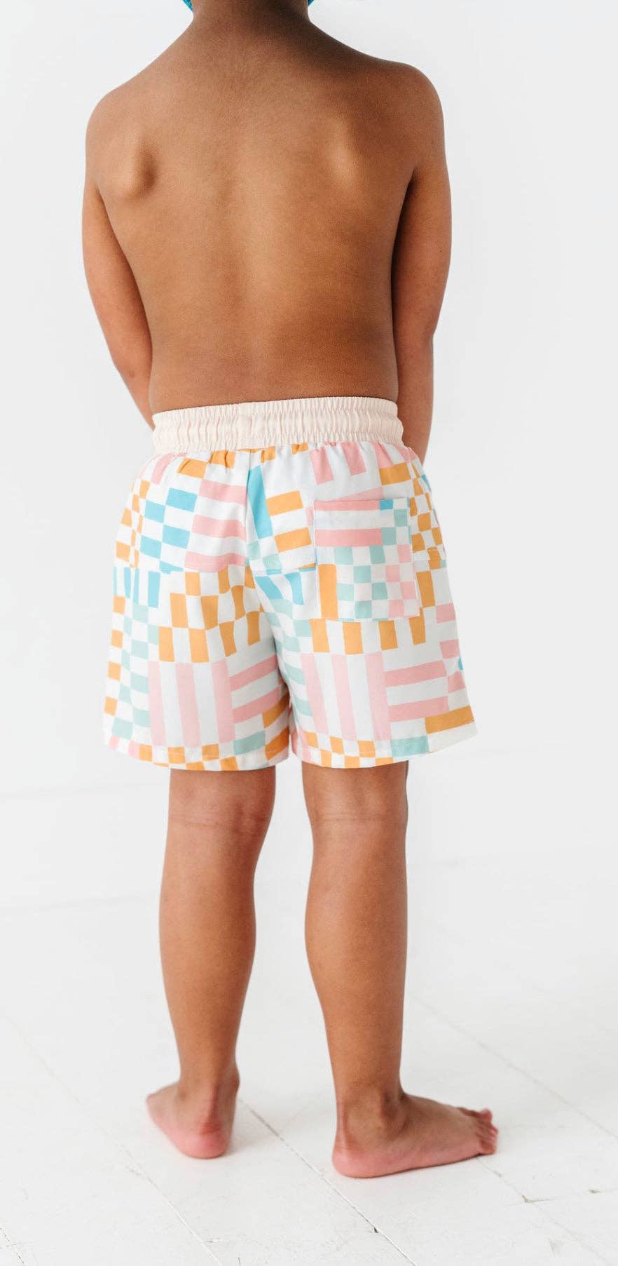 Checkered | Swim Shorts