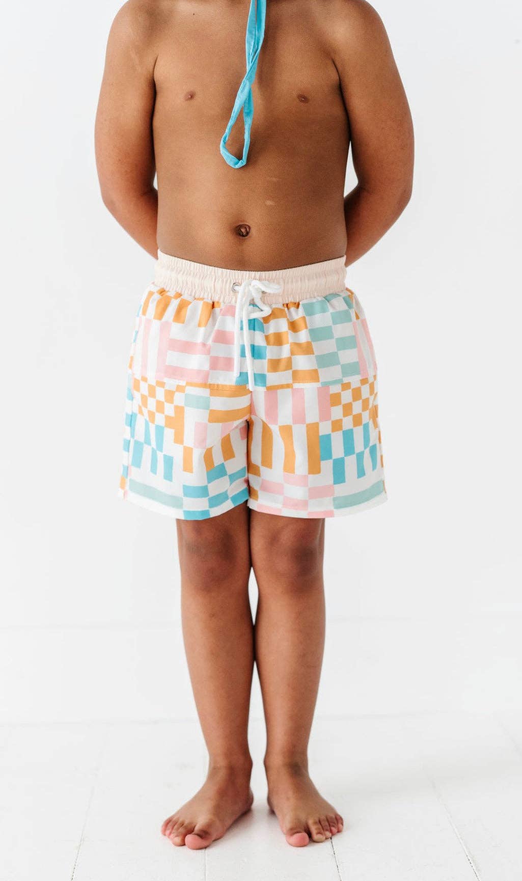 Checkered | Swim Shorts