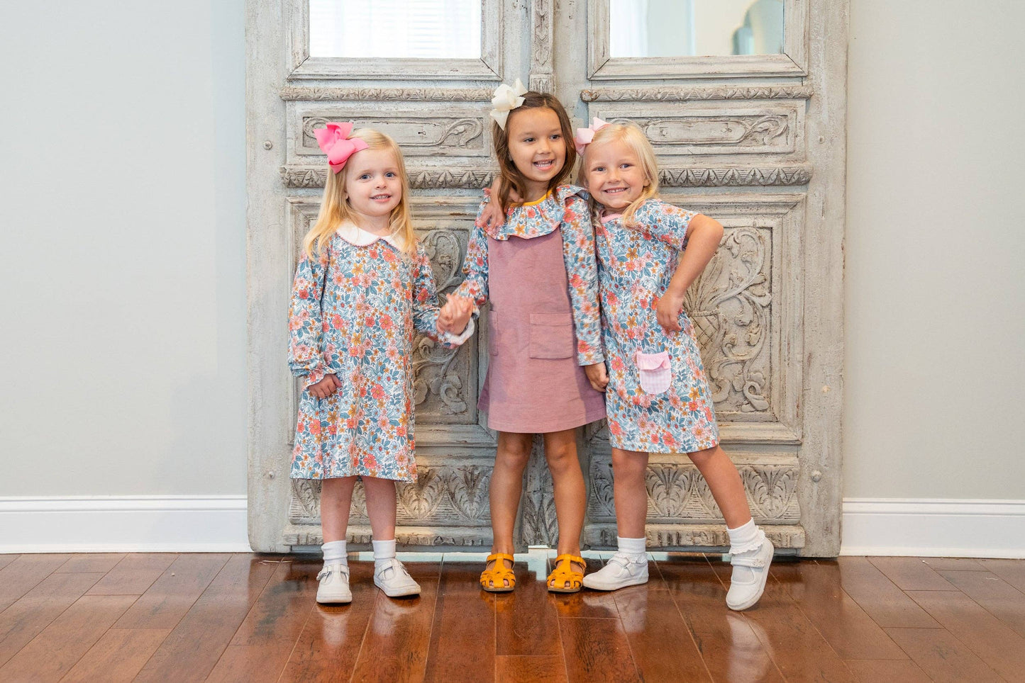 Presley Kait Sienna Floral Kid's Dress