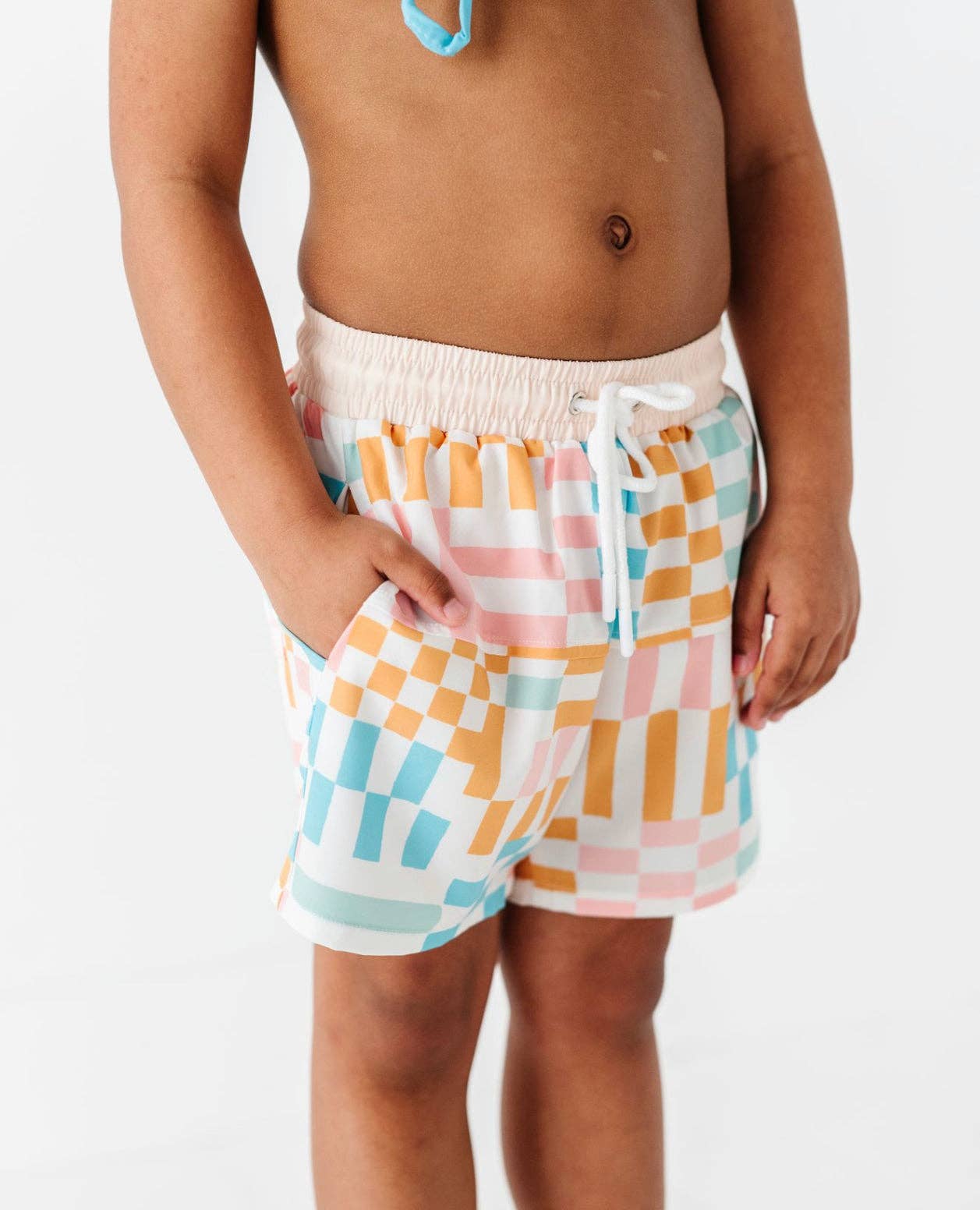 Checkered | Swim Shorts
