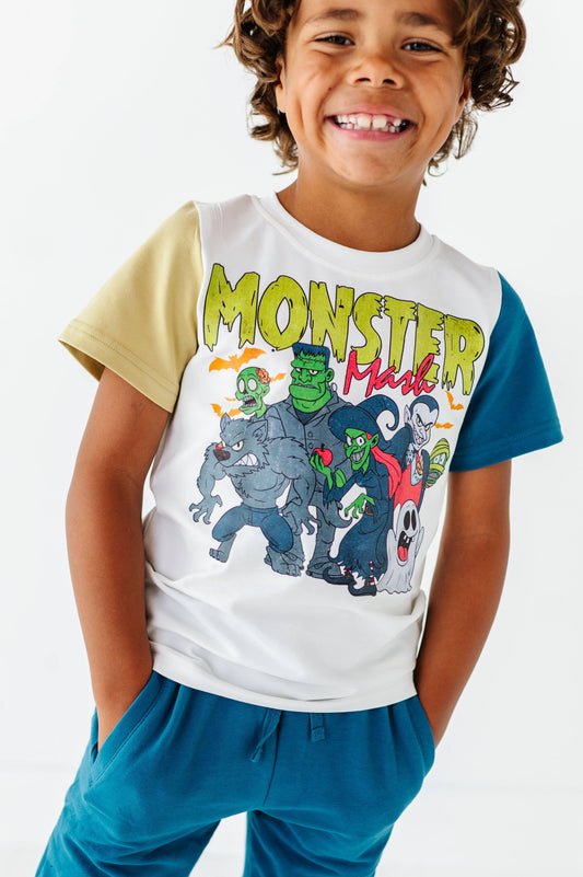 MONSTER MASH | Graphic Tee (Colorblock)