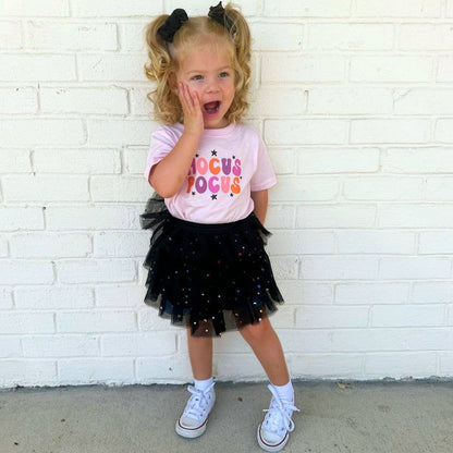 Hocus Pocus Halloween Short Sleeve T-Shirt - Kids Tee