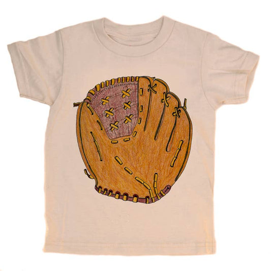 Baseball Glove - Organic Kids Tee