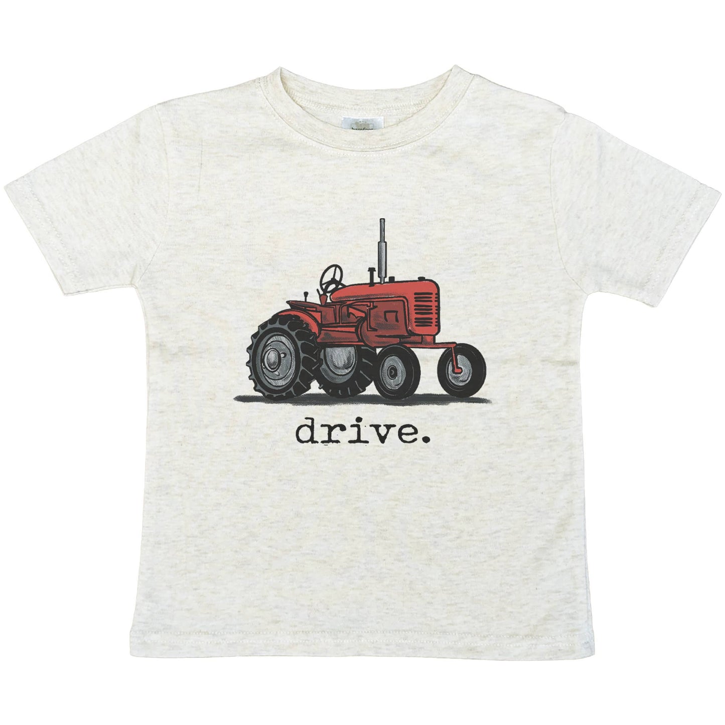 "Drive" Red Tractor Tee