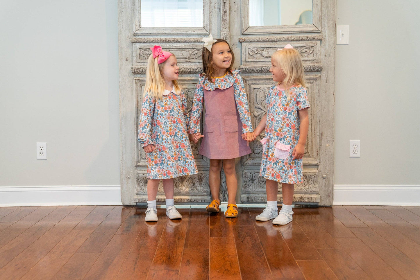 Presley Kait Sienna Floral Kid's Dress