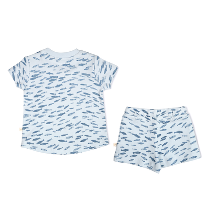 Organic Tee and Shorts Set - Minnow