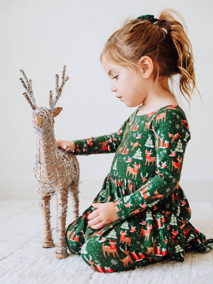 SweetHoney Leggy Romper - Mystic Forest