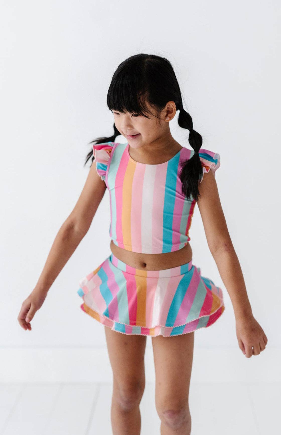 Sunset Stripes | SKIRTED 2-Piece