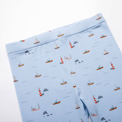 Bamboo 2-Piece Pjs - Sailboats