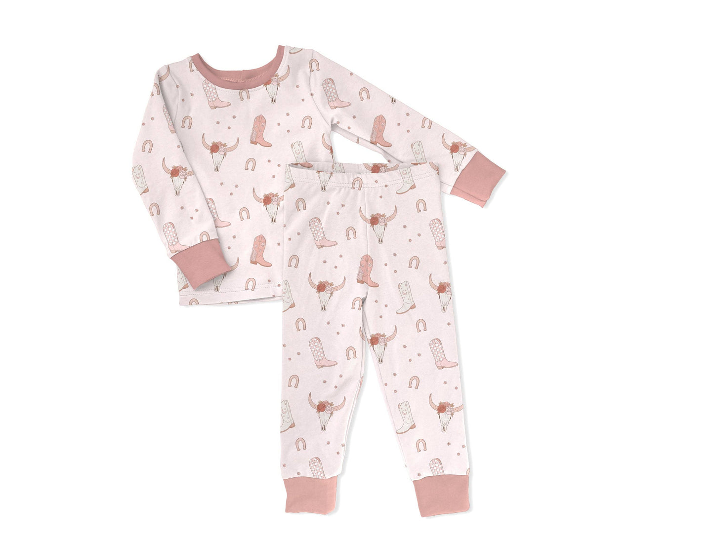 Cowgirl Up 2-Piece Bamboo Pajamas