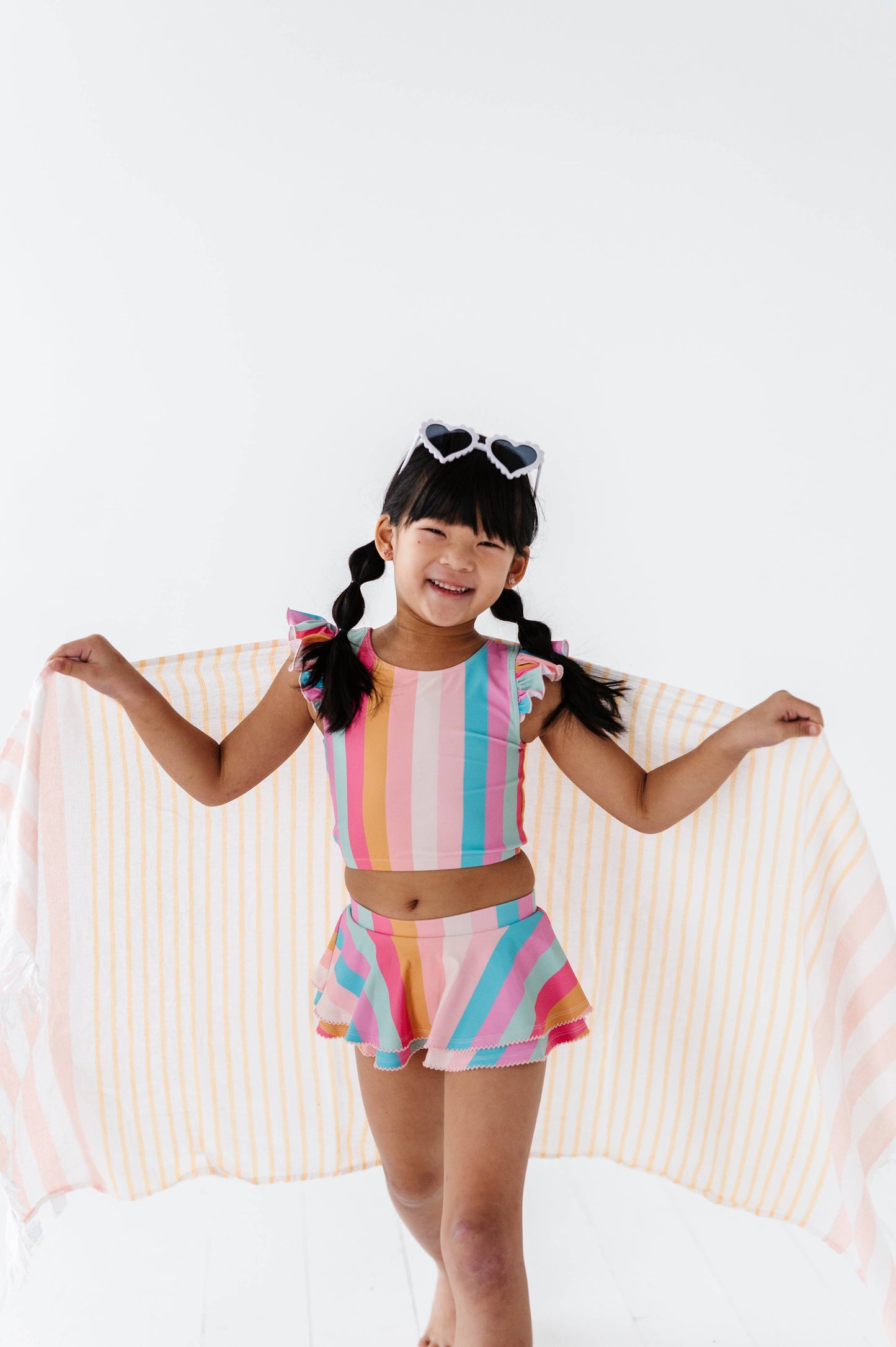 Sunset Stripes | SKIRTED 2-Piece