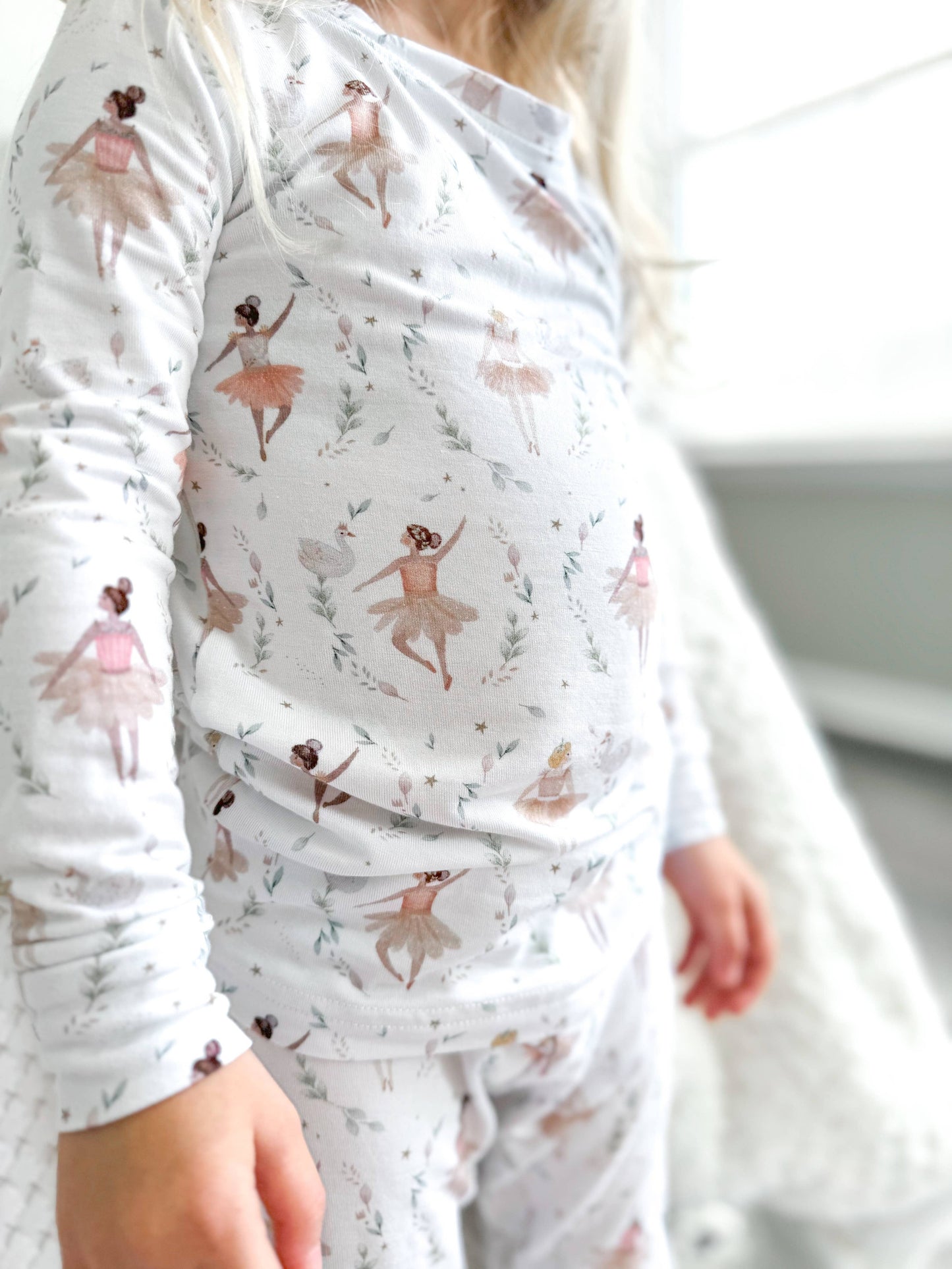 Bamboo 2-Piece Pjs - Ballet