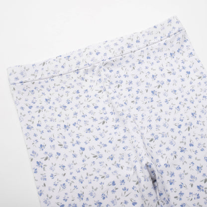 Bamboo 2-Piece Pjs - Ditsy Blue Floral