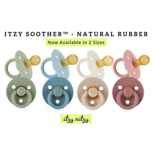 *NEW SIZE* Itzy Soother™ Natural Rubber Paci Sets