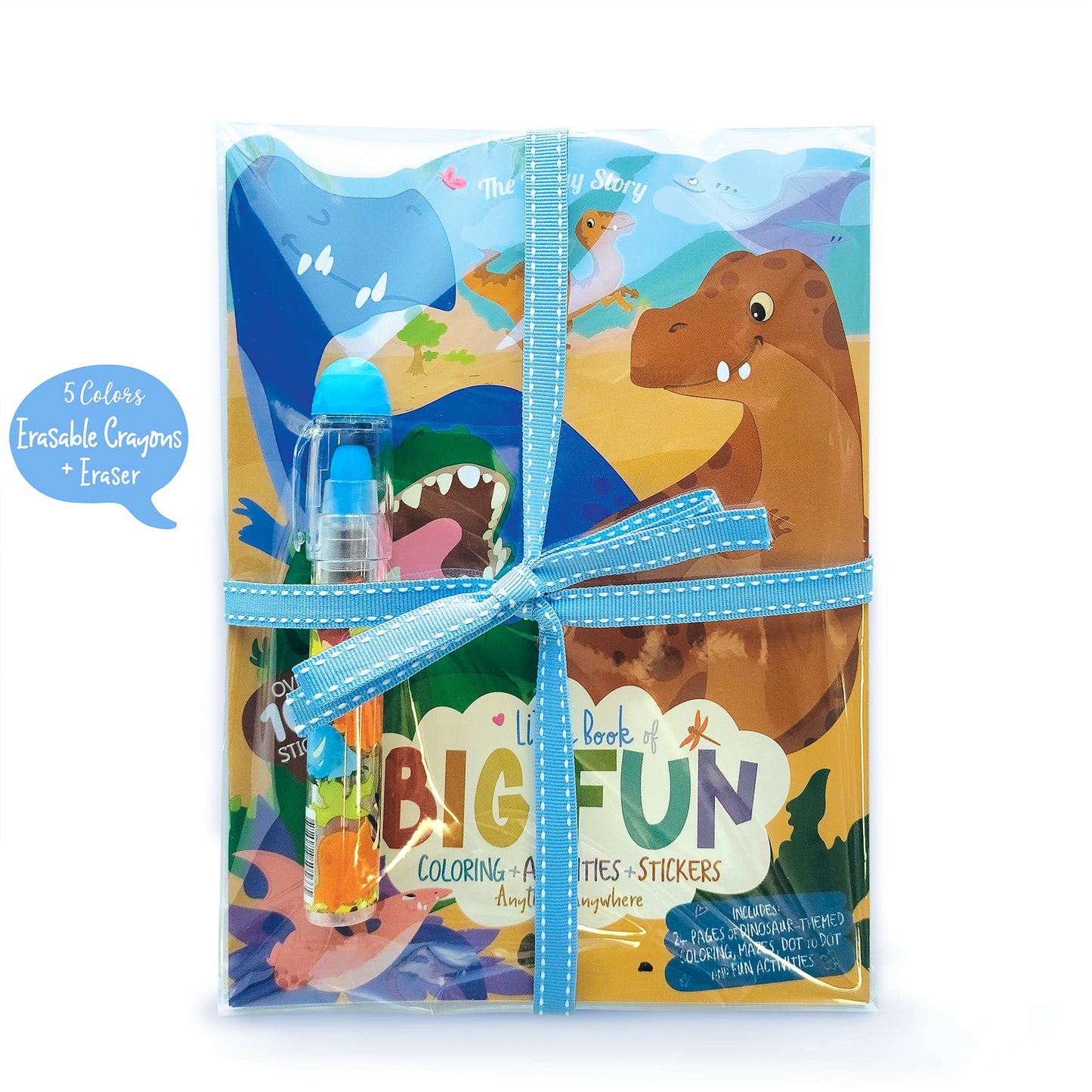 Dinosaur World Stocking Stuffer Gift Pack for Kids