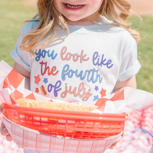 You look like the 4th of July Shirt Kids Patriotic Shirt