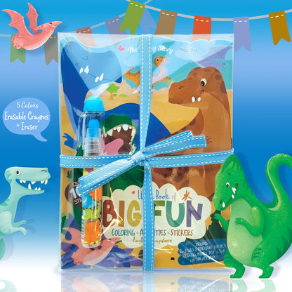 Dinosaur World Stocking Stuffer Gift Pack for Kids