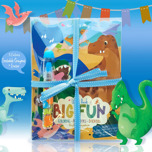 Dinosaur World Stocking Stuffer Gift Pack for Kids