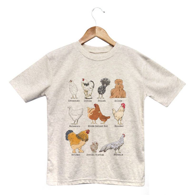 Chicken Breeds Homestead Farm Tee