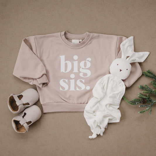 BIG SIS Graphic Crewneck Sweatshirt