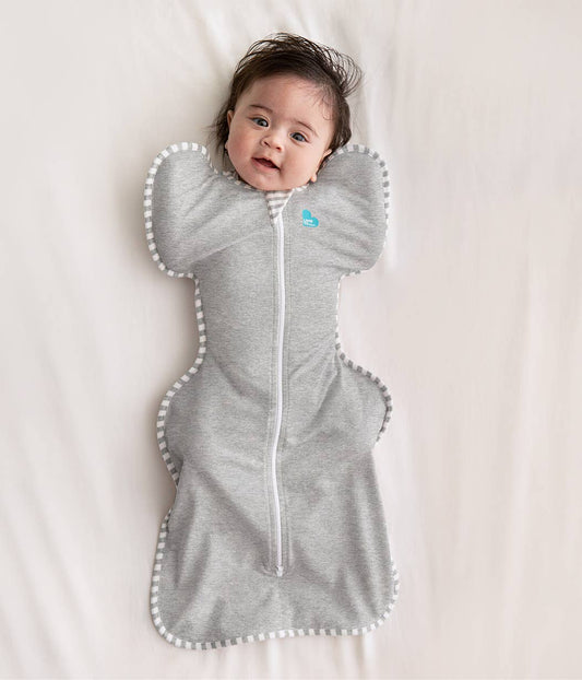 SWADDLE UP™ - ORIGINAL - Grey: NEWBORN