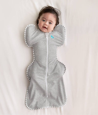 SWADDLE UP™ - ORIGINAL - Grey: SMALL